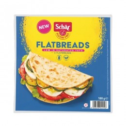 Chlebové placky FLATBREADS, bez lepku 180g (4x45g) Schar