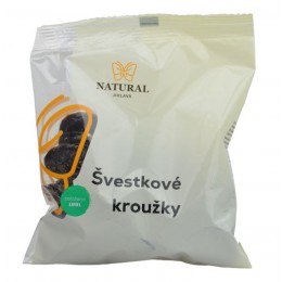 Švestkové kroužky - Natural 150g bez lepku