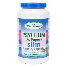 Psyllium Dr. Popova SLIM kapsle, 120 ks