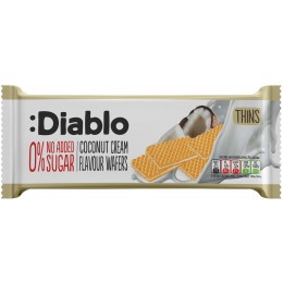 Diablo – Coconut Cream flavour wafers