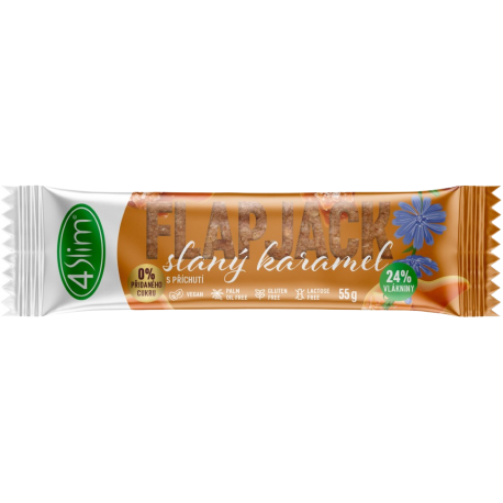 FLAPJACK čekanková tyčinka slaný karamel 55g