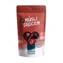 Musli srdcem protein jahoda čokoláda 250g bez lepku Topnatur