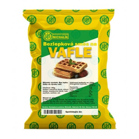 Směs na vafle 500g Michalík bez lepku
