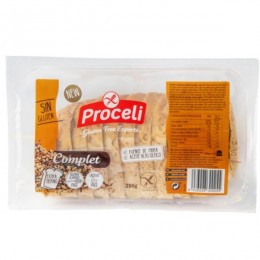 Chléb toustový, se semínky, bez lepku, 280g COMPLET PROCELI