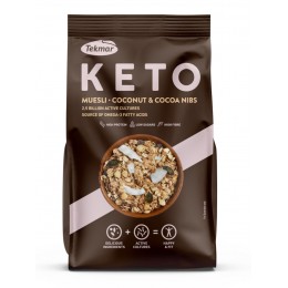 KETO Müsli s kokosem & kakaovými boby - Tekmar 200g