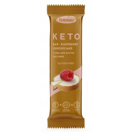 KETO proteinová tyčinka MALINOVÝ CHEESECAKE sušenka - Tekmar 40g