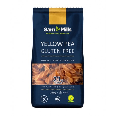 Těstoviny ze zeleného hrášku - Vřetena 250g Sam Mills