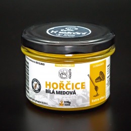 HOŘČICE bílá medová 170 g bez lepku Bezlepik