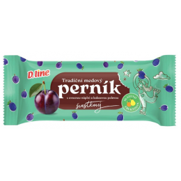 Medový perník švestka 60g D.line (Dialine)