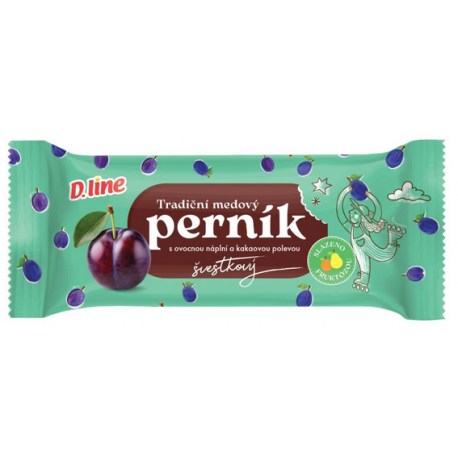 Dialine medový perník švestka 60g