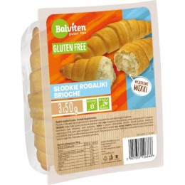Rohlíky sladké BRIOCHE, bez lepku, (3x50g) 150g Balviten