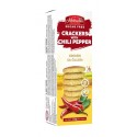 Krekry s chilli papričkou - BEZ CUKRU, bez lepku, 120g Molendini