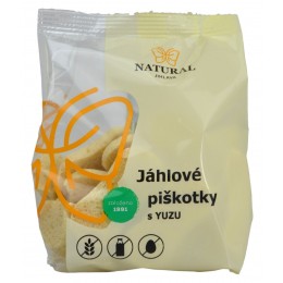 Jáhlové piškotky s VEGAN karamelem bez lepku 150g – NATURAL