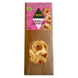 Vanilkové sušenky bez cukru - VEGAN - Mons 150g
