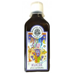 Dětský bylinný sirup Kucík - doplněk stravy - Klášterní officína 200ml