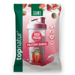 Protein shake jahoda bez lepku - Top Natur 30g
