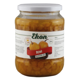 Dýně kostky 670 g bez přidaného cukru se sladidlem