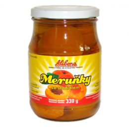 Meruňky – kompot se sladidlem 330g