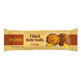 Plněné datlové kuličky s mangem - VEGAN - Mons 45g
