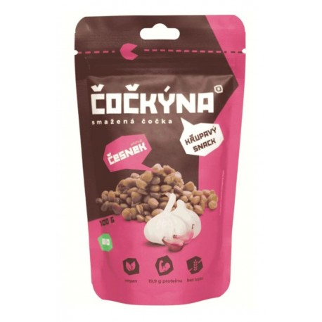 Křupavá čočka ČESNEK BIO - Čočkýna 40g