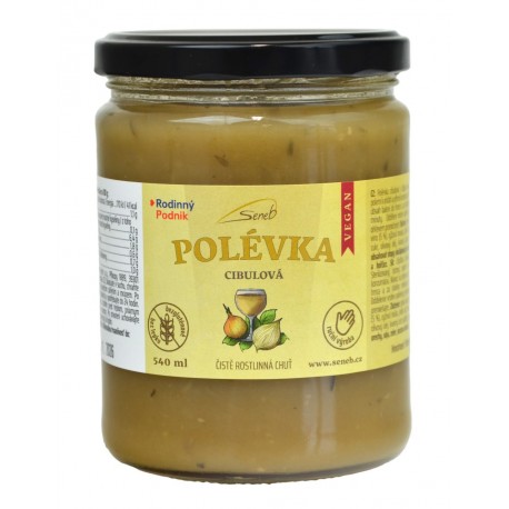Polévka cibulová - VEGAN - Seneb 540ml bez lepku