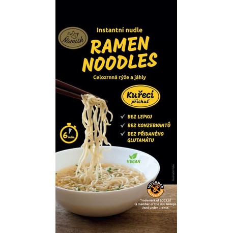 Instantní nudle s KUŘECÍ příchutí 57g - bez lepku Namish