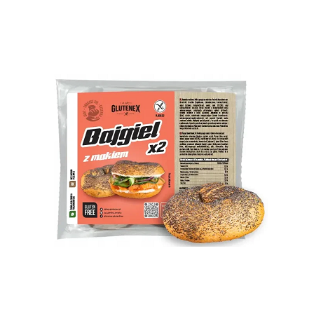 Bagel s mákem 2x95g INCOLA