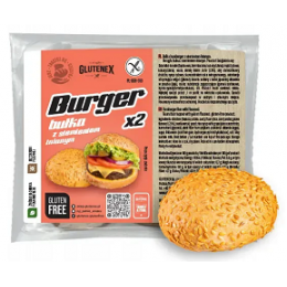 Hamburger housky 2x70g - bez lepku Glutenex