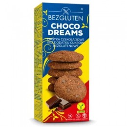 Sušenky Čokoládový sen, bez přidaného cukru, bez lepku 110g Bezgluten