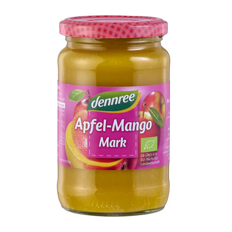 Pyré jablečno-mangové 360 g BIO bez přidaného cukru DENNREE