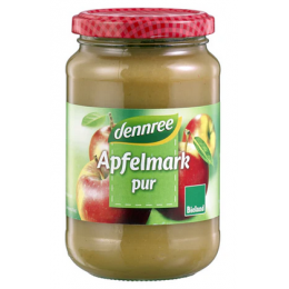 Pyré jablečné 360 g BIO bez přidaného cukru DENNREE