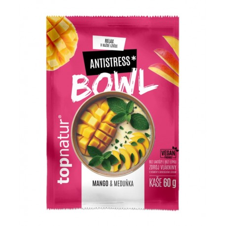 Kaše bowl antistress mango meduňka 60g Topnatur bez lepku