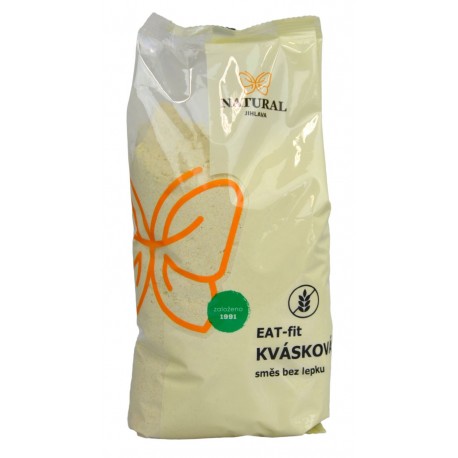 EAT-fit Kvásková směs bez lepku - Natural 750g