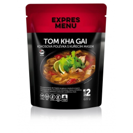 Tom Kha Gai - kokosová polévka s kuřecím masem (2 porce) Expres Menu