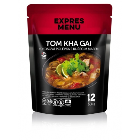 Tom Kha Gai - kokosová polévka s kuřecím masem (2 porce) Expres Menu
