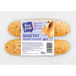Bageta sypaná 2x60g bez lepku Free Days