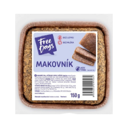 Makovník 150g bez lepku Free Days