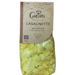 Lasagnette 250g bez lepku Gutini