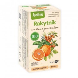 Čaj rakytníkový s mátou a pomerančem BIO APOTHEKE