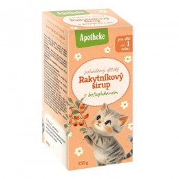 Sirup dětský Rakytníkový s betaglukanem 250g APOTHEKE
