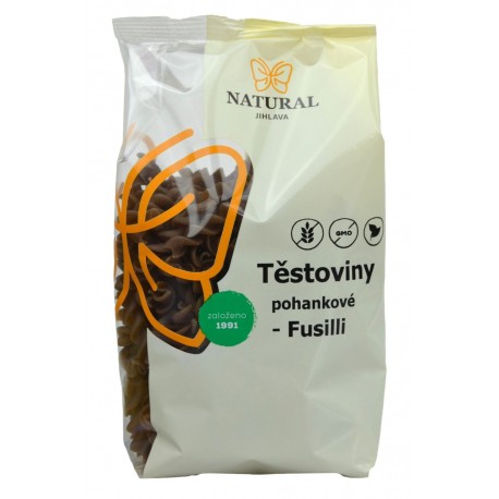 Těstoviny pohankové bez lepku - Fusilli - vřetena - ITÁLIE - Natural 250g