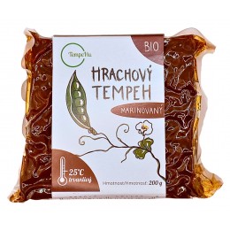Tempeh trvanlivý HRACHOVÝ MARINOVANÝ BIO - TempeHu 200g