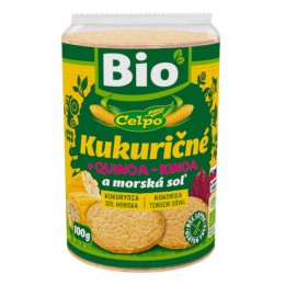 Extra jemné chlebíčky hrachové s mořskou solí - Celpo 100g bez lepku