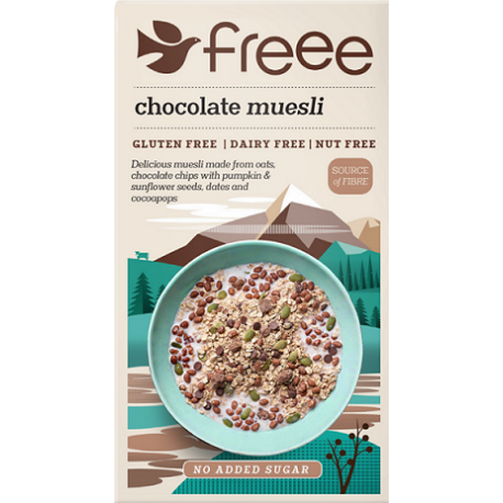 Muesli Chocolate 400g Doves farm bez lepku