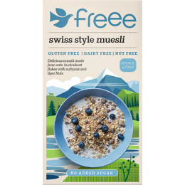 Muesli Swiss style 400g Doves farm bez lepku bez přidaného cukru