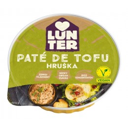 Paté de tofu - hruška - Lunter 75g