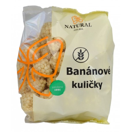 Banánové kuličky - Natural 150g bez lepku
