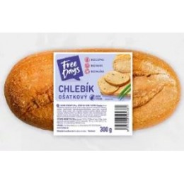 Chlebík Ošatkový 300g - bez lepku Free Days