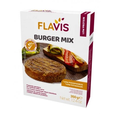 BURGER MIX PKU, nízkobílkovinné, 350g Flavis