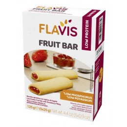 FRUIT BAR PKU, tyčinka nízkobílkovinná, 125g Flavis